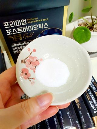 서울약사신협_프리미엄포스트바이오틱스골드_5g x 50포 — 5점을 준 리뷰어가 2021년 3월 올린 사용 사진