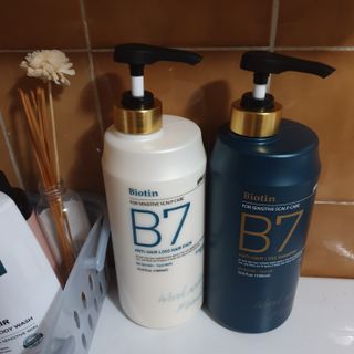 [포레스트스토리] B7 안티 헤어로스 샴푸1,000ml + 헤어팩 1,000ml — 5점을 준 리뷰어가 2021년 3월 올린 사용 사진