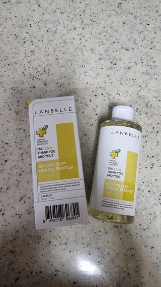랑벨 내츄럴 딥 립앤아이 리무버 210ml — 5점을 준 리뷰어가 2022년 7월 올린 사용 사진