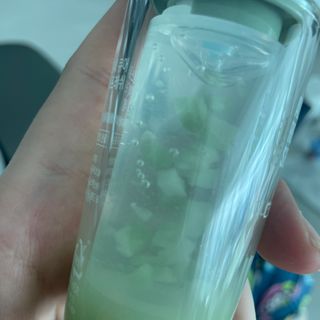 김정문알로에 큐어 큐어 알로에 리프레쉬 젤리 세럼, 큐어 알로에 하이드로 젤리 크림 — 5점을 준 리뷰어가 2021년 3월 올린 사용 사진