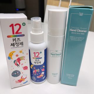 셀바이져 항균 스프레이 핸드워시 + 키즈세정제 SET — 5점을 준 리뷰어가 2021년 1월 올린 사용 사진