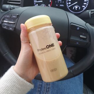 프로티원 단백질쉐이크 곡물맛 2주분 1통+보틀 — 5점을 준 리뷰어가 2021년 3월 올린 사용 사진