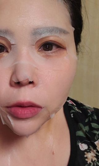 세뚜아(Cettua) 나우[세뚜아] 포레스트 수딩 마스크 Cettual Forest  Soothing Mask 4매 — 5점을 준 리뷰어가 2024년 3월 올린 사용 사진
