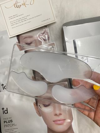 아이디플라코스메틱 아이디 페이스핏 플러스 패치 v2 — 5점을 준 리뷰어가 2021년 5월 올린 사용 사진