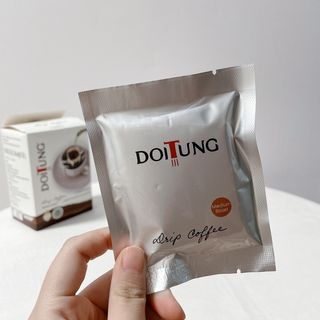 도이퉁 드립백 커피 60g 다크로스트 미디움로스트 — 5점을 준 리뷰어가 2021년 2월 올린 사용 사진