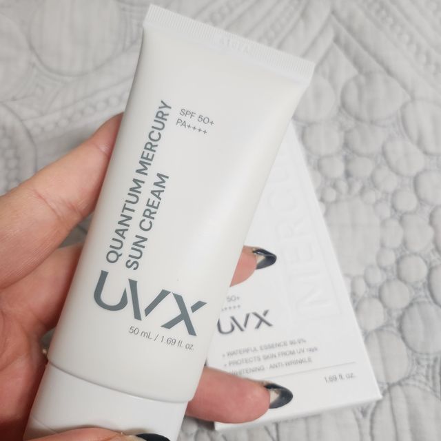 UVX 퀀텀 머큐리 데일리 선크림 리뷰 사진
