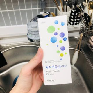 자연그램 매직버블클리너 250g — 3.5점을 준 리뷰어가 2021년 1월 올린 사용 사진