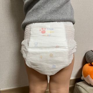 쿠잉 에어드라이  풀커버 팬티기저귀 (L/XL/XXL/XXXL) 1팩 — 5점을 준 리뷰어가 2023년 2월 올린 사용 사진