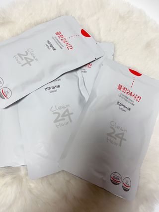 클린24시간 1BOX(5포) + 전용보틀(500ml) — 5점을 준 리뷰어가 2022년 12월 올린 사용 사진