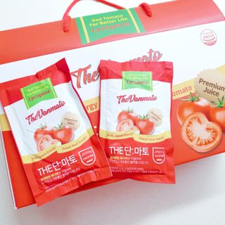 제이제이바이오 더단마토 프리미엄주스 100ml 30팩입 - 무설탕 스테비아 토마토즙 — 5점을 준 리뷰어가 2021년 11월 올린 사용 사진