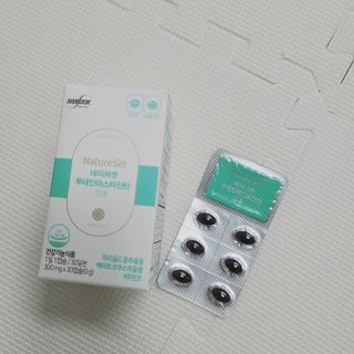 네이처셋 루테인 아스타잔틴 캡슐 1개월분 — 5점을 준 리뷰어가 2021년 7월 올린 사용 사진
