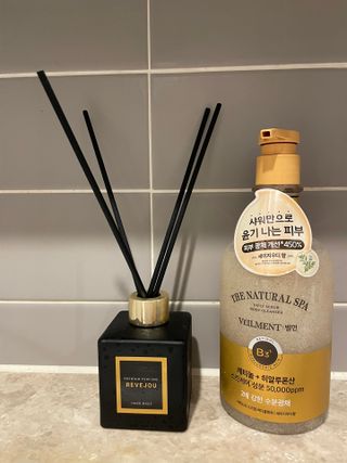 벨먼 내추럴스파 수분광채 스크럽 바디워시 600ml 5종 — 5점을 준 리뷰어가 2022년 5월 올린 사용 사진