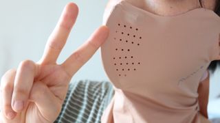 어베이브 3D와이어 퍼펙트벤트 자외선차단 마스크 — 5점을 준 리뷰어가 2023년 9월 올린 사용 사진