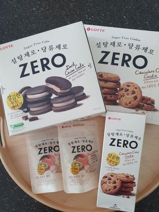 ZERO (초콜릿 칩 쿠키, 카카오 케이크, 후르츠 젤리, 아이스 콜라, 아이스 초코바) — 5점을 준 리뷰어가 2022년 6월 올린 사용 사진