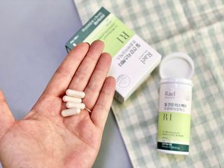 라엘 밸런스 3종 (질 건강 리스펙타 프로바이오틱스, 월경케어 보라지유, 요로건강 크랜베리) 랜덤 증정 1개 — 5점을 준 리뷰어가 2022년 11월 올린 사용 사진