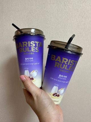 바리스타룰스 돌체 라떼 — 5점을 준 리뷰어가 2023년 4월 올린 사용 사진