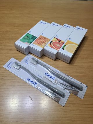 주식회사 클린디 [클린디] 기능성 치약 올인원 세트_살짝/달짝/활짝/반짝 — 5점을 준 리뷰어가 2022년 3월 올린 사용 사진