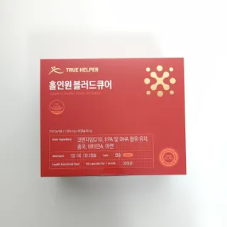 트루헬퍼 홀인원 블러드큐어 혈행+혈압+콜레스테롤 한번에 1박스 1개월 — 5점을 준 리뷰어가 2023년 2월 올린 사용 사진