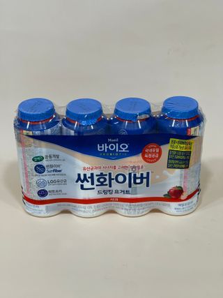 LIVE 매일바이오 썬화이버 드링킹 요거트 — 4.5점을 준 리뷰어가 2022년 8월 올린 사용 사진