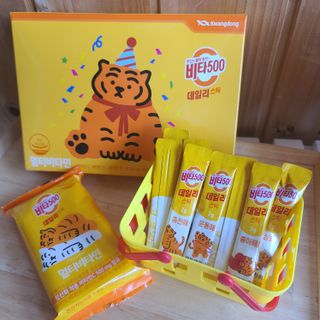 광동생활건강 [광동] 비타 500 데일리 스틱 VB, VC를 함유한 멀티비타민 30포+30포 — 5점을 준 리뷰어가 2022년 6월 올린 사용 사진