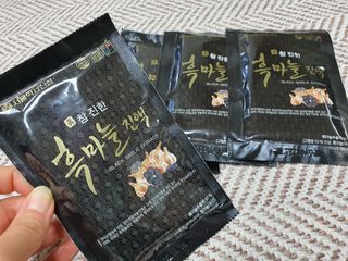 서울약사신협 약사신협_흑마늘진액_70mlx30포 — 5점을 준 리뷰어가 2021년 4월 올린 사용 사진