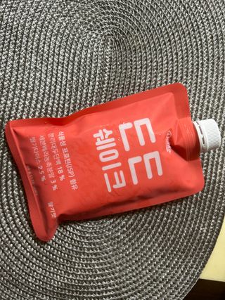 [덜다] 든든 식물성 단백질 쉐이크 40g X 7입 (곡물/딸기) — 4.5점을 준 리뷰어가 2023년 8월 올린 사용 사진
