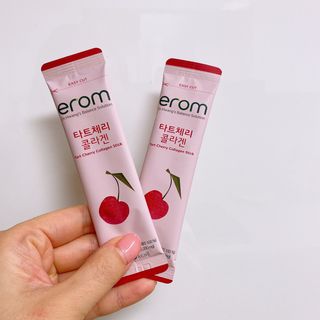 이롬 erom 타트체리 콜라겐 — 5점을 준 리뷰어가 2021년 4월 올린 사용 사진