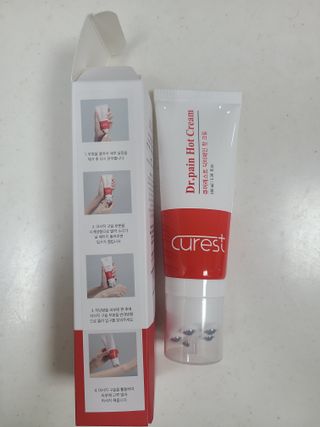 건강누리인터내셔날 큐어레스트 스포츠 마사지 닥터페인 바디 핫 롤링 볼 크림(100ml) — 5점을 준 리뷰어가 2022년 3월 올린 사용 사진