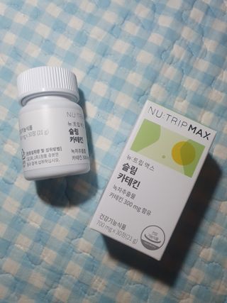 뉴트립맥스(NUTRIPMAX) 뉴트립맥스 슬림 카테킨 700mg 30정 1개월분 — 5점을 준 리뷰어가 2021년 7월 올린 사용 사진