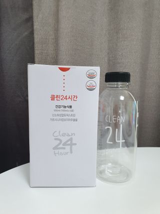클린24시간 1BOX(5포) + 전용보틀(500ml) — 5점을 준 리뷰어가 2023년 3월 올린 사용 사진