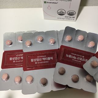 [리노브] 4세대 활성엽산 액티폴릭 270mg x 30정 — 5점을 준 리뷰어가 2022년 10월 올린 사용 사진