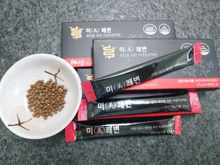 새롬바이오 리생 [미쾌변] 차전자피 식이섬유 건강기능식품 3팩 — 5점을 준 리뷰어가 2021년 6월 올린 사용 사진