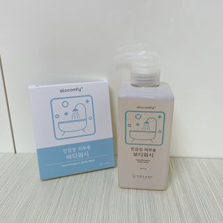 아토컴피 신생아도 사용가능한 무알러지 바디워시 & 여행키트 ( 독일 임상시험 완료 / 영유아 탑투토 워시 겸용 ) — 5점을 준 리뷰어가 2022년 9월 올린 사용 사진