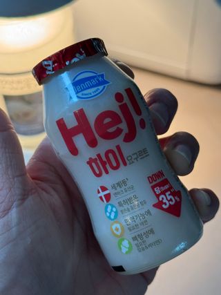 [구매평]덴마크 하이(Hej!) 브랜드 패키지(요구르트, 그릭요거트)only 로켓프레쉬 — 5점을 준 리뷰어가 2025년 4월 올린 사용 사진