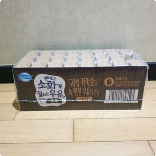 [구매평]덴마크 소화가 잘되는 우유로 만든 초코, 190ml, 24개 — 5점을 준 리뷰어가 2025년 2월 올린 사용 사진