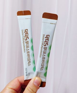 닥터s 멀티포스트바이오틱스 — 5점을 준 리뷰어가 2021년 2월 올린 사용 사진