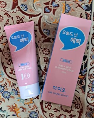 IO 아이오 오늘도 넌 예뻐 - 데일리딥 클렌징폼 — 5점을 준 리뷰어가 2021년 2월 올린 사용 사진