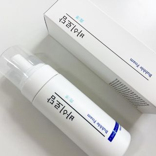 [바이로담] 저자극 약산성버블 폼 폼클렌징 150ml — 5점을 준 리뷰어가 2021년 3월 올린 사용 사진