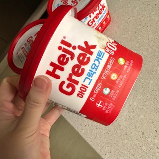 프리(블로그) [덴마크] 하이 그릭요거트(3ea 제공) — 5점을 준 리뷰어가 2025년 4월 올린 사용 사진