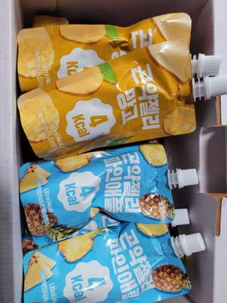 참앤들황토농원 10가지 맛, 입맛대로 스페셜하게~ 가볍게 한 포 땡! 곤약젤리 스페셜 패키지 130ml x 30포 — 5점을 준 리뷰어가 2022년 12월 올린 사용 사진