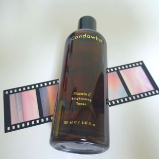 스킨큐어 산다화 비타민c 화이트닝 토너 150ml — 5점을 준 리뷰어가 2022년 2월 올린 사용 사진