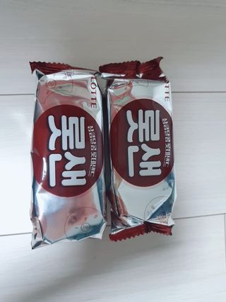 롯데제과 롯샌 카페크런치 — 4.5점을 준 리뷰어가 2021년 10월 올린 사용 사진