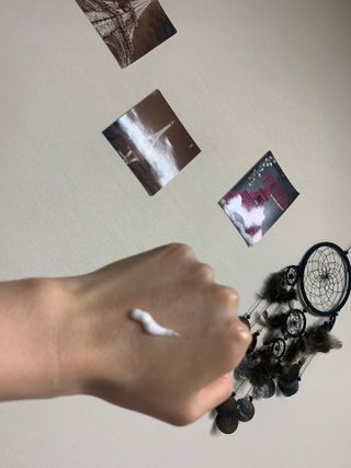 이지듀 RX 센시티브 베리어 카밍크림 — 4.5점을 준 리뷰어가 2021년 6월 올린 사용 사진