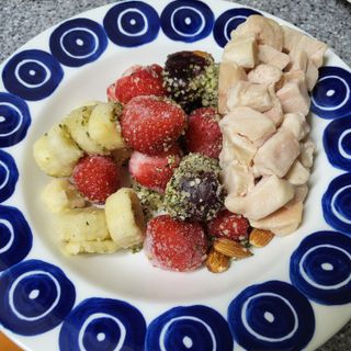 수플먼트 나는 마신닭!! 닭가슴살 주스키트, 먹기 힘들었던 닭가슴살 이제는 마시자 — 5점을 준 리뷰어가 2023년 1월 올린 사용 사진