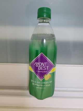 몽베스트 Montbest with Sparkling water Lemon OR Lime 20병(랜덤) — 5점을 준 리뷰어가 2021년 10월 올린 사용 사진
