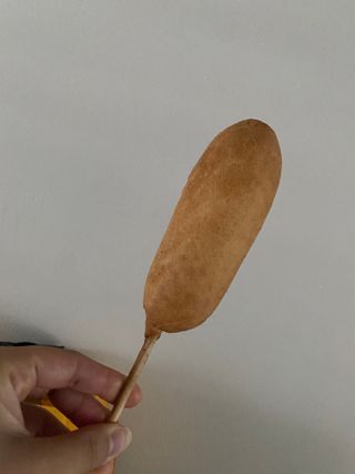 오마뎅 한우핫도그 — 5점을 준 리뷰어가 2021년 6월 올린 사용 사진