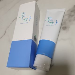 [심폐소생소] 무불소 임산부 천연 치약 — 5점을 준 리뷰어가 2021년 10월 올린 사용 사진