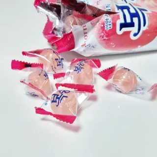 청포도캔디 복숭아캔디 — 5점을 준 리뷰어가 2022년 11월 올린 사용 사진