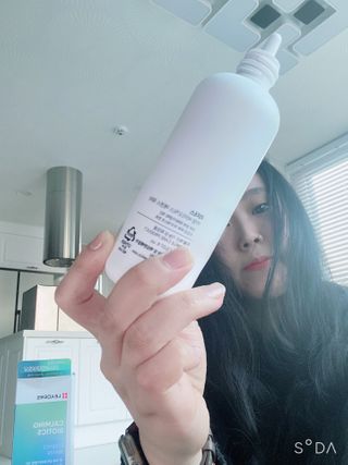 리더스코스메틱 리더스 카밍 바이오틱스 에센스 워터 — 4점을 준 리뷰어가 2021년 3월 올린 사용 사진
