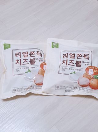 가치식탁 리얼쫀득치즈볼 — 4.5점을 준 리뷰어가 2021년 1월 올린 사용 사진